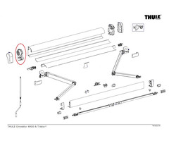 Thule Thule Opdraaimechanisme 4900