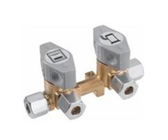 GOK GOK Gasdistributieblok 2-Weg 8-8mm