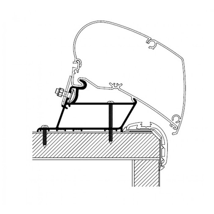 Thule Thule Carthago Malibu/Fendt Adapter >2022 450