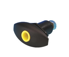 FjordOutdoor Garagedeur Sluiting Ovaal Zwart