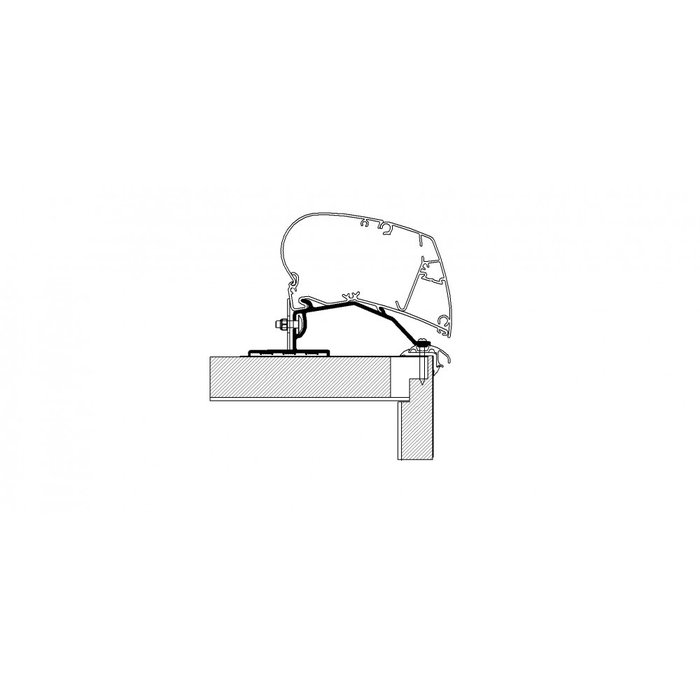 Thule Thule Caravan Roof Adapter 350