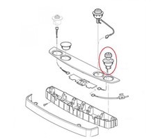 Truma Huls bedieningsknop S3004-S5004 kachel