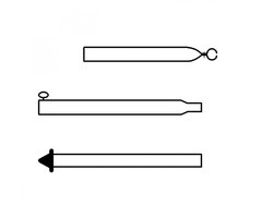Campking Campking Stormstok 22/19mm 170-250cm Klapvoet Premium