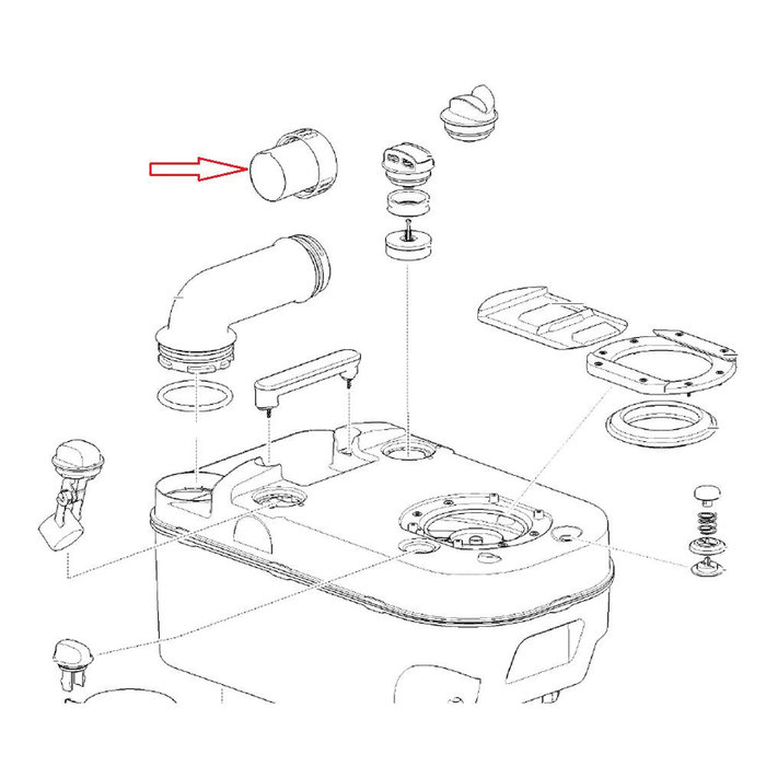 Thetford Thetford C220 Dosseer Dop