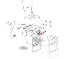 Thetford Thetford Fornuis GasTap Brander Aspire 1