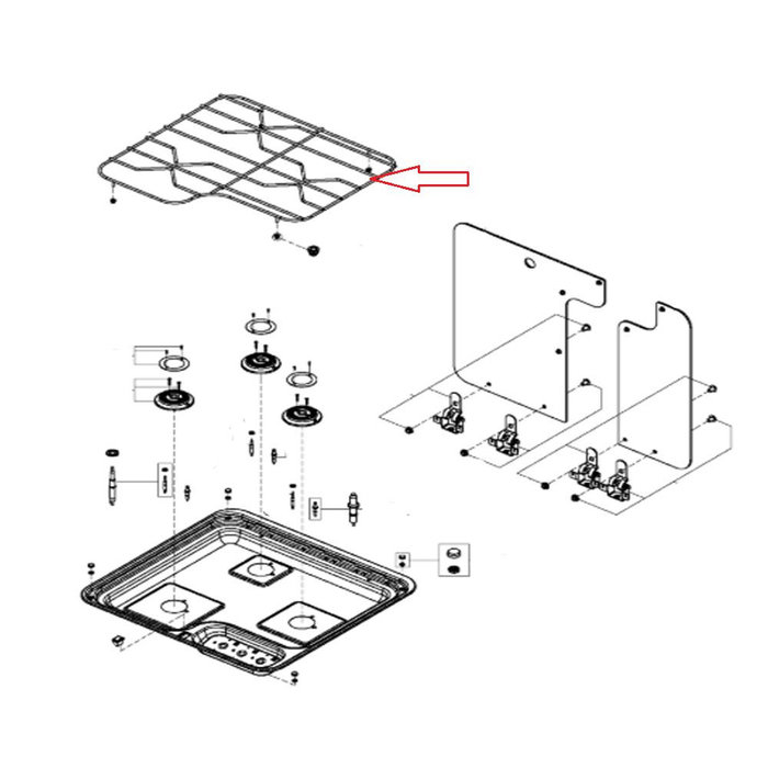 Dometic Dometic CE09- DF Hymer rooster verchroomd