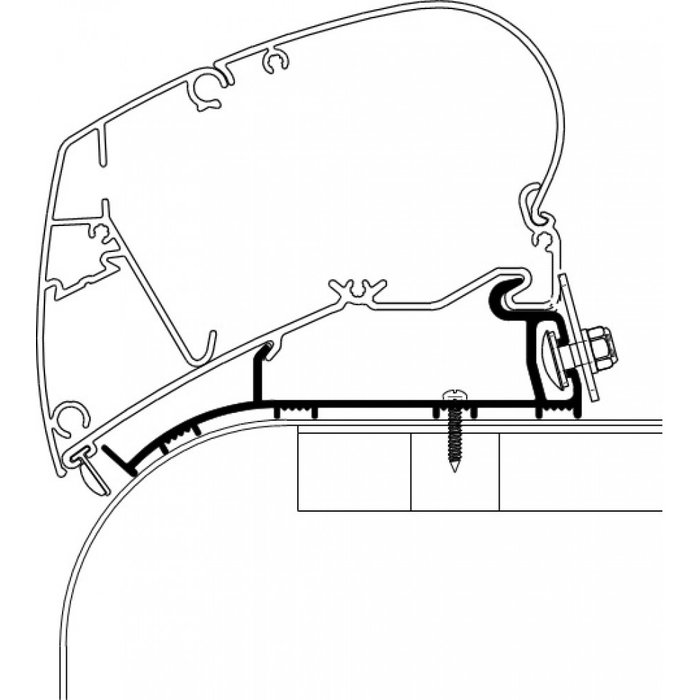 Thule Thule Hymer Adapter 2013 350