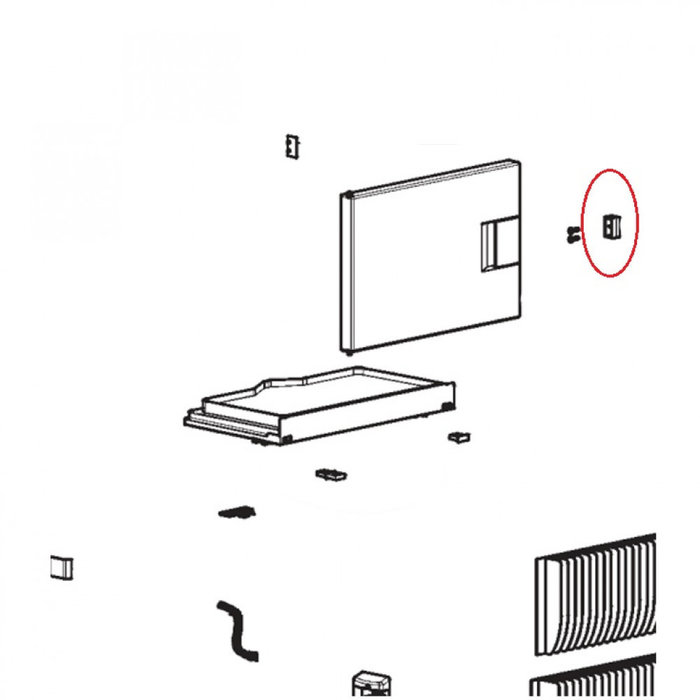 Dometic Dometic Behuizing Slot RML 9430/RML 9435