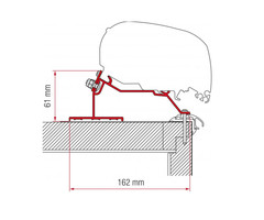 Fiamma Fiamma Caravan Roof Adapter 450 F65/F80