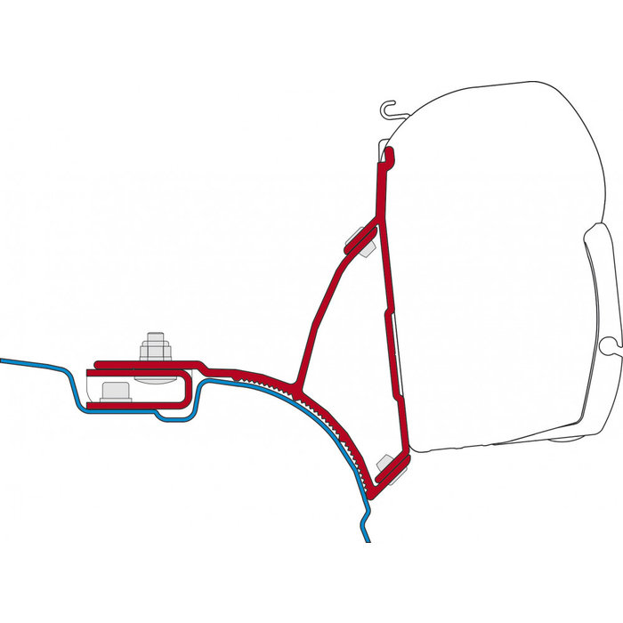 Fiamma Fiamma VW T5/T6 Multivan Transporter Kit H1-L1 >2003 F45
