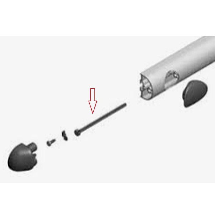 Fiamma Fiamma Carry-Bike Pin voor Eindkap Support Bar