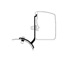 Thule Thule Trafic/Vivaro/Talento/NV300 Minivan Fixed Adapter 3200