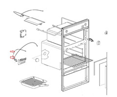 Thetford Thetford Midi Prima 3 Fornuis Thermokoppel ASP (C)