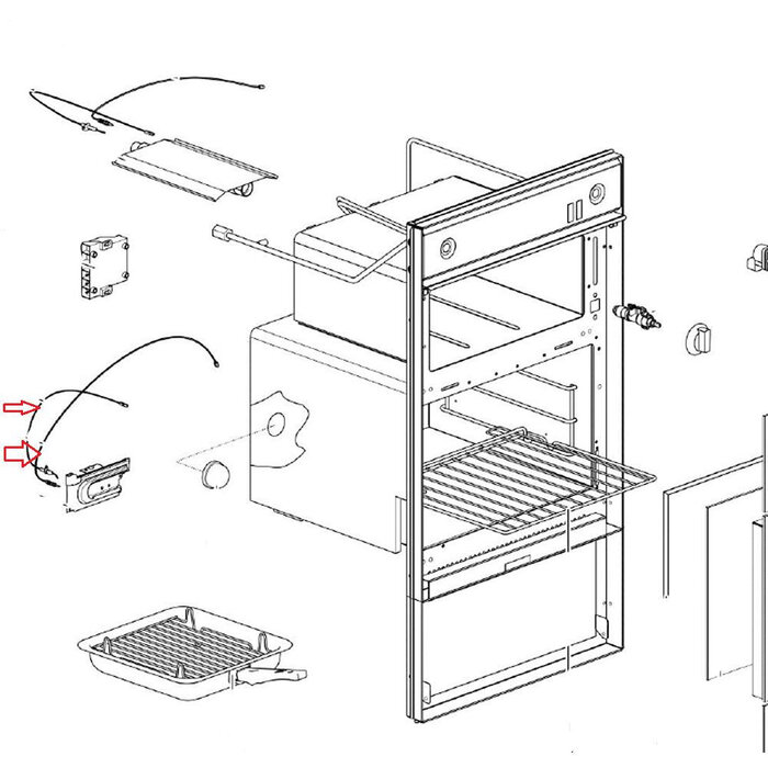 Thetford Thetford Midi Prima 3 Fornuis Thermokoppel ASP (C)
