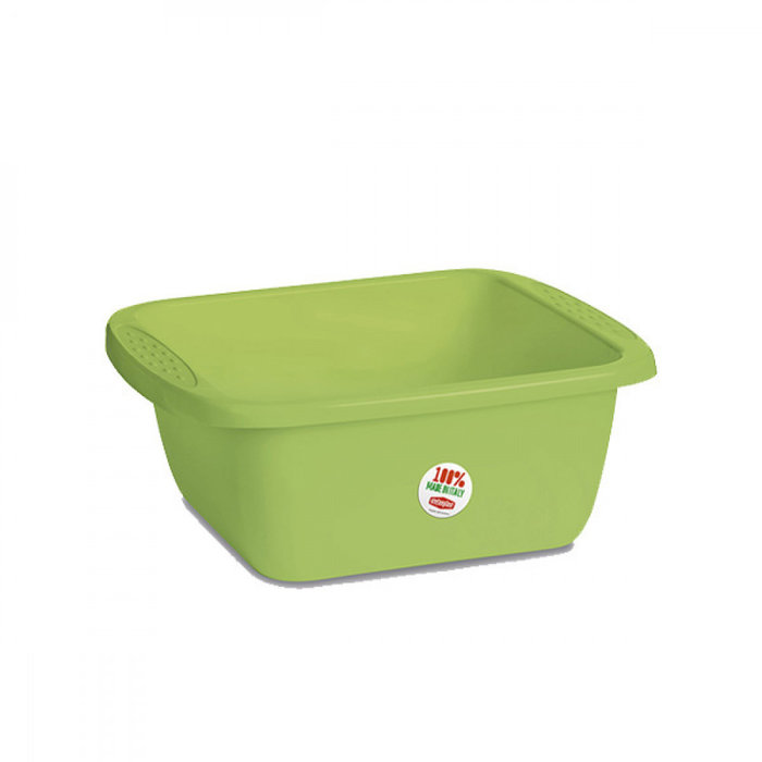 Stefanplast Stefanplast Wasbak Rechthoek 10L Groen