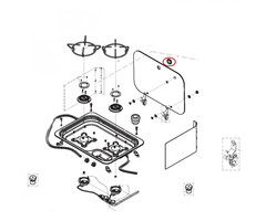 Dometic Dometic CE99-DF Beveiligingsring Glasdeksel