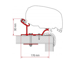 Fiamma Fiamma Carthago Malibu Adapter 400 F65/F80