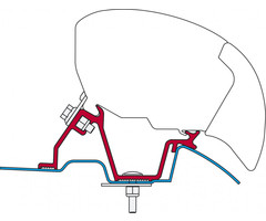 Fiamma Fiamma Mercedes Sprinter/VW Crafter High Roof Kit H2 >2006 F65/F80