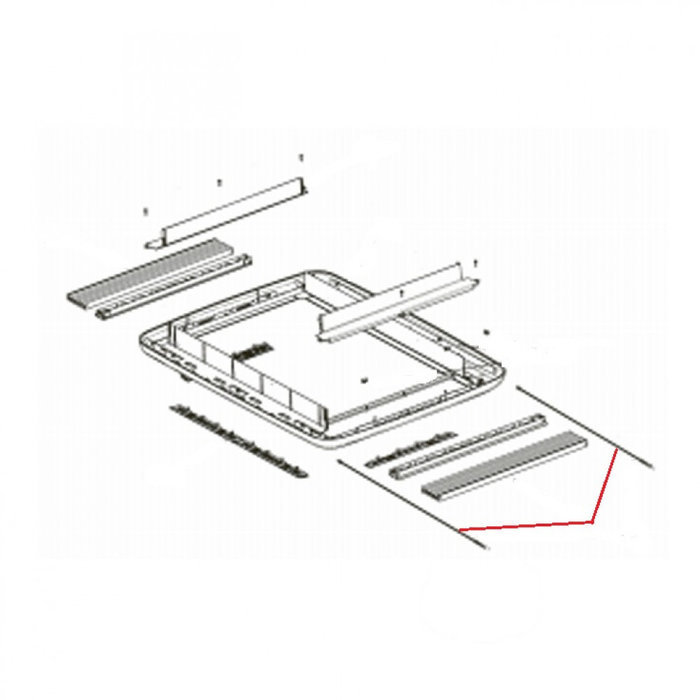 Dometic Dometic Midi Heki Snoergeleiding