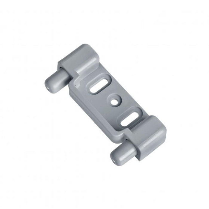 Fjord Outdoor Snapper Snap-In met Demper Kunststof Grijs 2st.