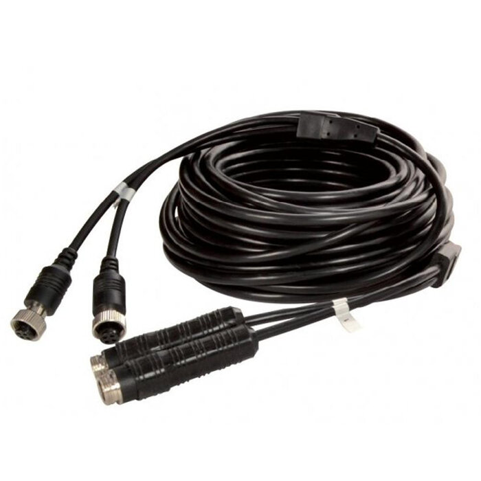 Vechline Vechline Videokabel met Dubbele Ingang 15mtr