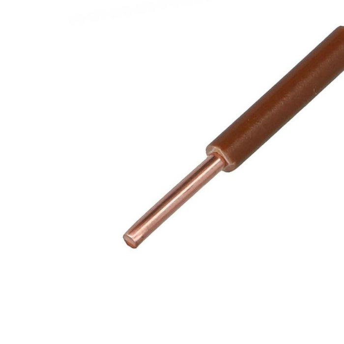 Berker 100 stuks Berker Installatiedraad 2,5mm2 Bruin 100m