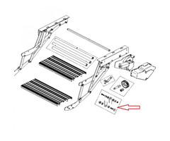 Thule Thule Repair Kit rivet Double Step skirt