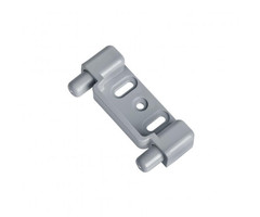 FjordOutdoor 10 stuks Snapper Snap-In met Demper Kunststof Grijs