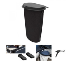 Flextrash Flextrash Afvalbak Auto L 9L Boldly Black Set