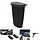 Flextrash Afvalbak Auto L 9L Boldly Black Set