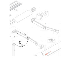 Fiamma Fiamma F80S Bevestigingskit Linker Staander