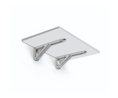 Fjord Outdoor Keukenbladhouder Aluminium 2st.