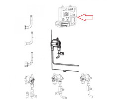 Dometic Dometic RMD8505 Aansluiting Steen Compleet MES4
