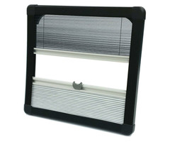 Horrex Horrex Gebogen Duo Plissé R5000 Zwart 314x414