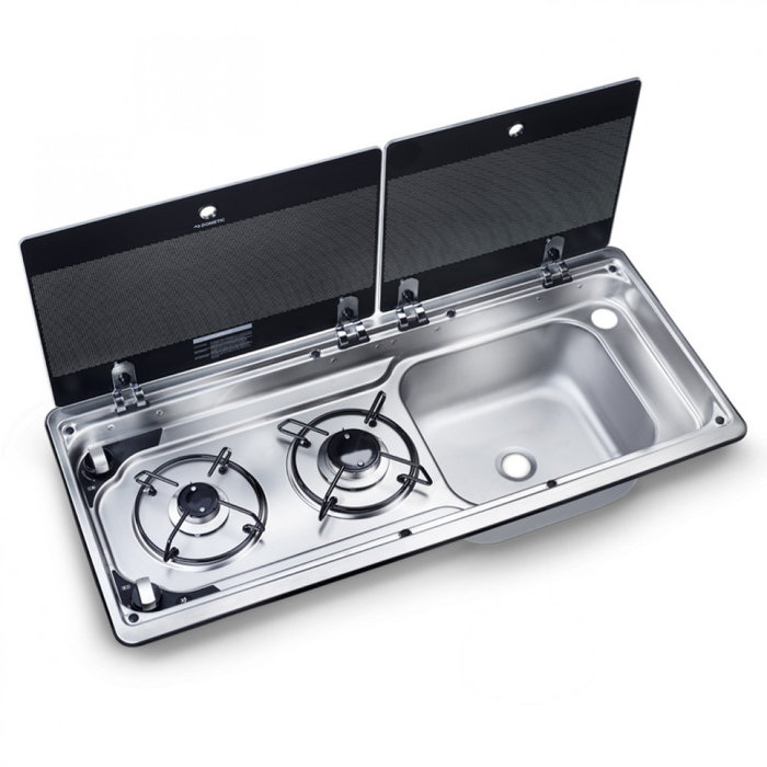 Dometic Dometic Kookplaat 2-Pits met Spoelbak Rechts MO9722R