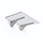 10 stuks Keukenbladhouder Aluminium