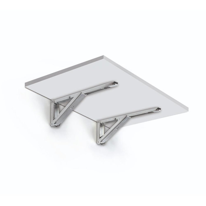 Fjord Outdoor 10 stuks Keukenbladhouder Aluminium