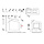 Thule Residence G3 Connecting Profile Zwart 1m