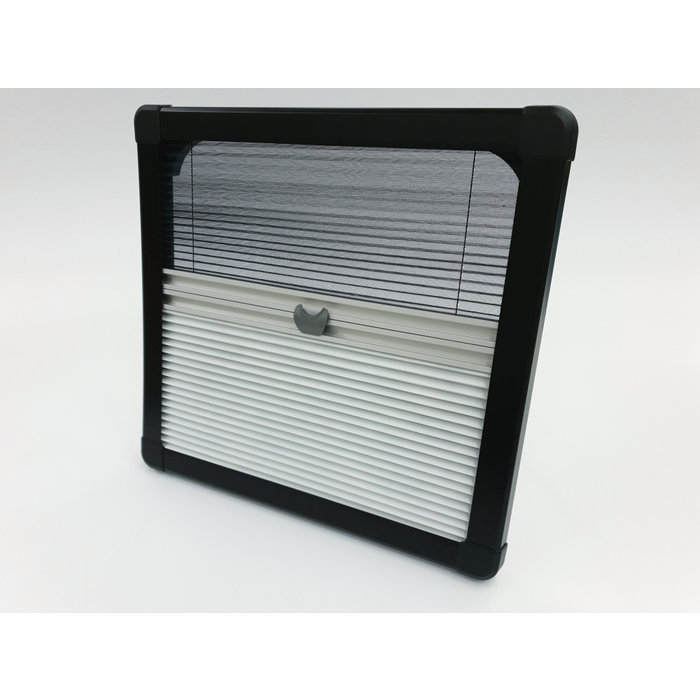 Horrex Horrex Rechte Duo Plissé R5000 Zwart 594x499