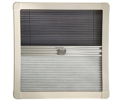 Horrex Horrex Rechte Duo Plissé R5000 Crèmewit 734x544