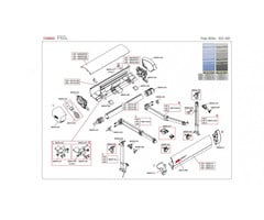Fiamma Fiamma rechter eindkap vaste bak F65 L polar white