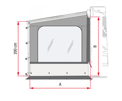 Fiamma Fiamma Side W Pro F65/F80 Ducato