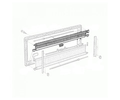 Dometic Dometic S3/ S4 Vliegenrollo 100x80 FR0032