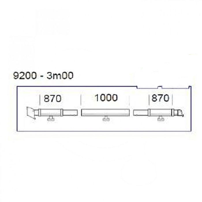 Thule Thule clamping profile 9200 3 mr Left