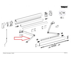 Thule Thule Knikarm Compleet LH 5200 >3.00