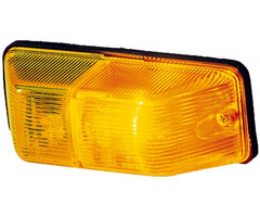 Hella Hella Knipperlicht Extra Categorie 5/6 Links Rechthoekig Oranje 12/24V