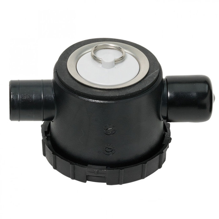 Reich Reich afvoerplug RVS 39 mm met 2 aansl.