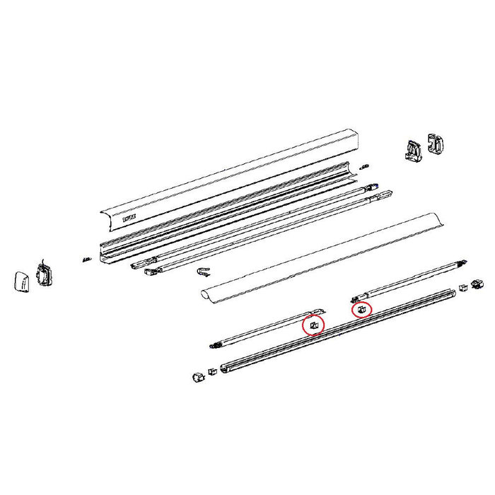 Thule Thule Anti Rattling Support Arm 3200 2st.