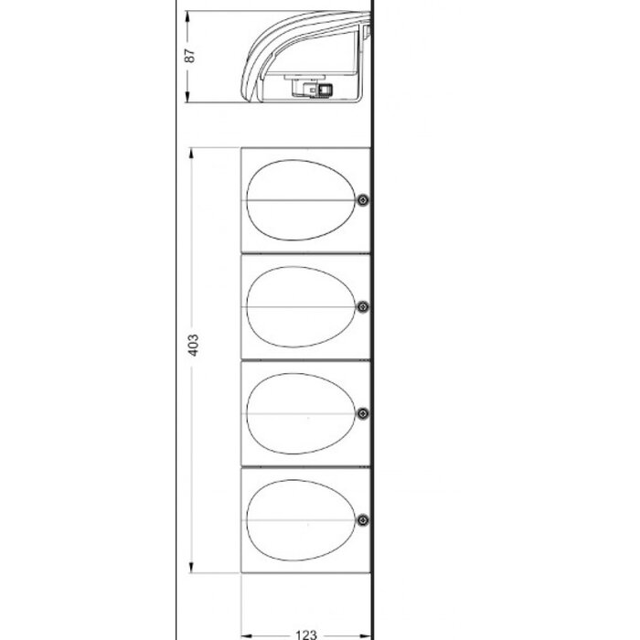 Jokon Jokon Module Achterlicht en Remlicht 810