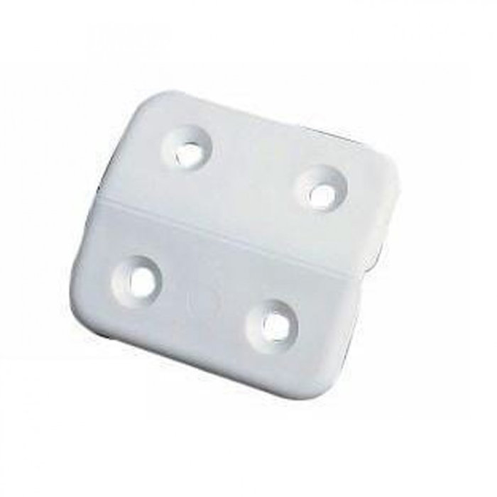 Fjord Outdoor Scharnier Wit kunststof à 4 st.